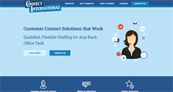 Desktop Screenshot of connect-bpo.com